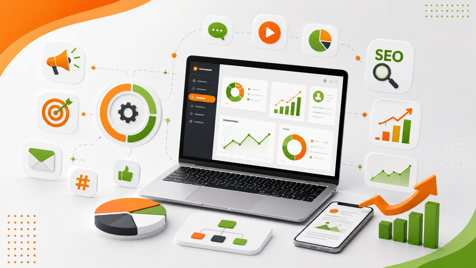 Bảng điều khiển công cụ marketing cho doanh nghiệp nhỏ tại Hà Tĩnh
