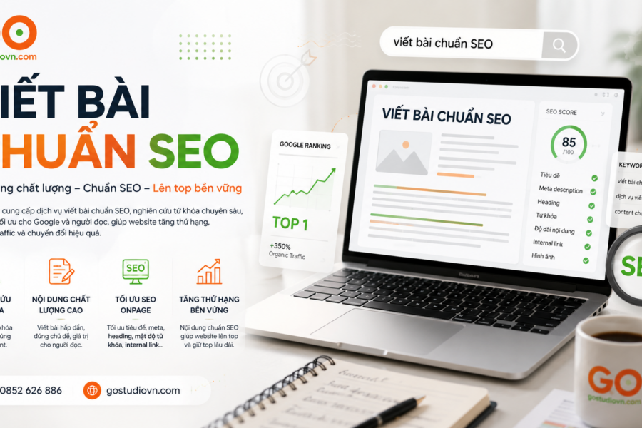 Ảnh minh họa viết bài chuẩn SEO cho website doanh nghiệp