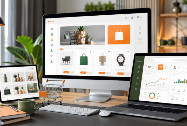 Mẫu giao diện cửa hàng trực tuyến - thiết kế website bán hàng Hà Tĩnh bởi GO Studio