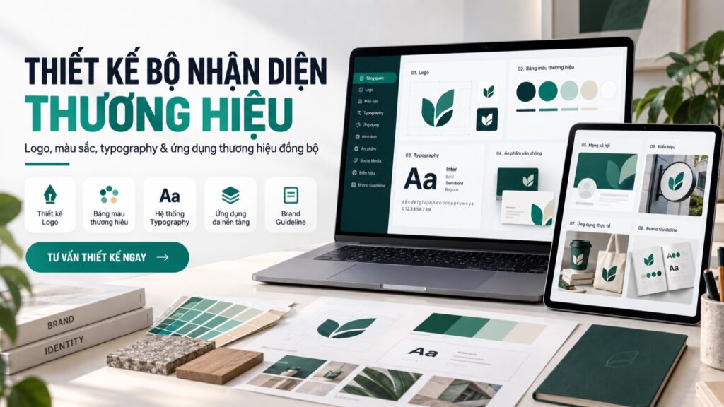 Thiết kế bộ nhận diện thương hiệu